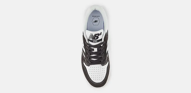 New Balance Numeric 480 Black Cement White (NM480BAB)