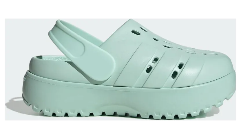 Adidas adilette Platform Clogs Halo Mint / Halo Mint / Halo Mint (JR2625)