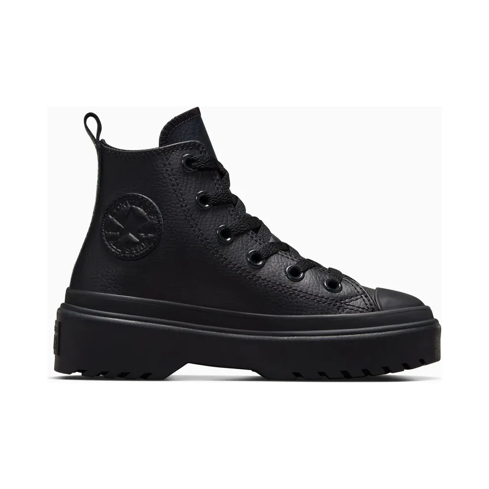 Converse Chuck Taylor All Star Lugged Lift Platform Leather Black Black/ White (A04820C)