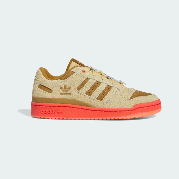 adidas Forum Low CL The Grinch Oat / Bright Red / Bronze Strata (ID8896)