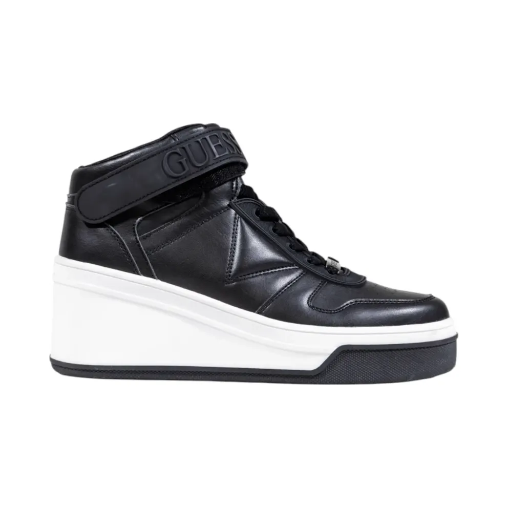 Guess – Rubeka Flfruk Ele12 – Women – Shoes – Black (FLFRUK-ELE12-BLACK)