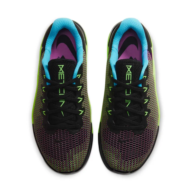 Nike Metcon 5 AMP Black (W) Black/Green Strike-Blue Fury-Fire Pink (CD3398-063)