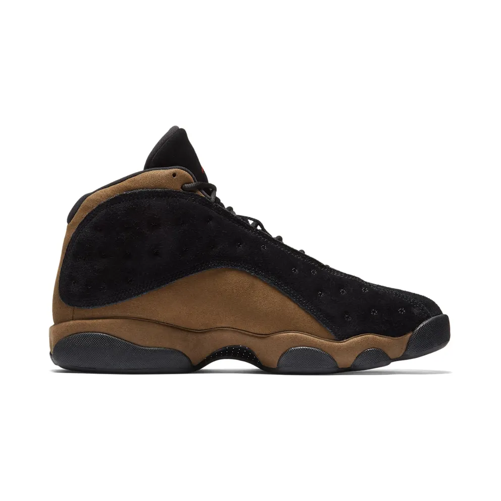 Jordan 13 Retro Olive Black/True Red-Light Olive (414571-006)