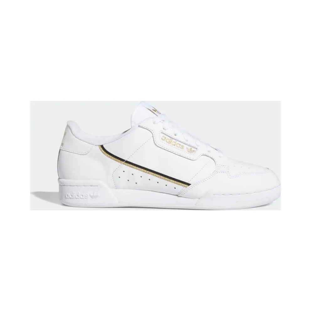 Adidas Continental 80 ‘Gold Metallic’ Cloud White/Core Black/Gold Metallic (EG5663)