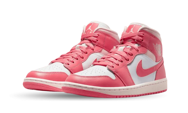 Nike Air Jordan 1 Mid Strawberries & Cream (W) (BQ6472-186)