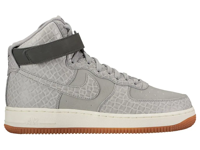 Nike Air Force 1 High Croc Wolf Grey Gum (W)