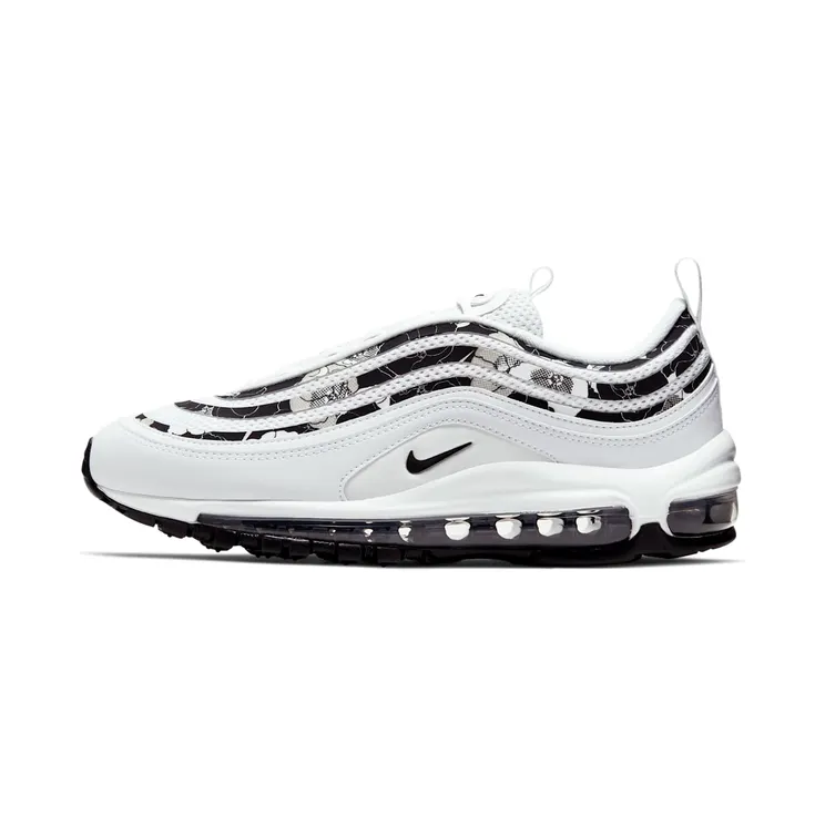 Nike Air Max 97 Floral White (W) “White / Black” (BV0129-100)