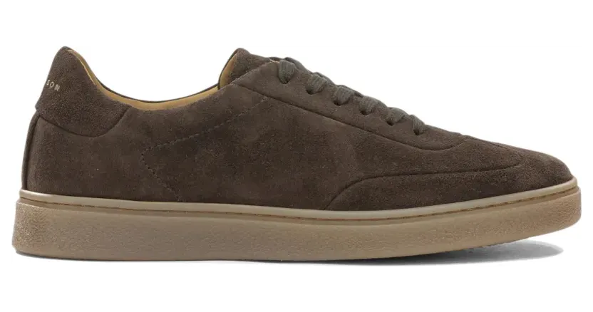 Henderson Baracco suede sneakers – Bruin (NOORS1102DSUEDEQUINOA)