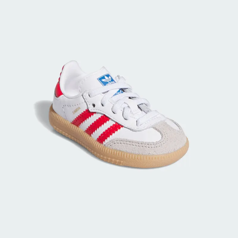 adidas Samba OG Cloud White Collegiate Red Gum (JI4467)