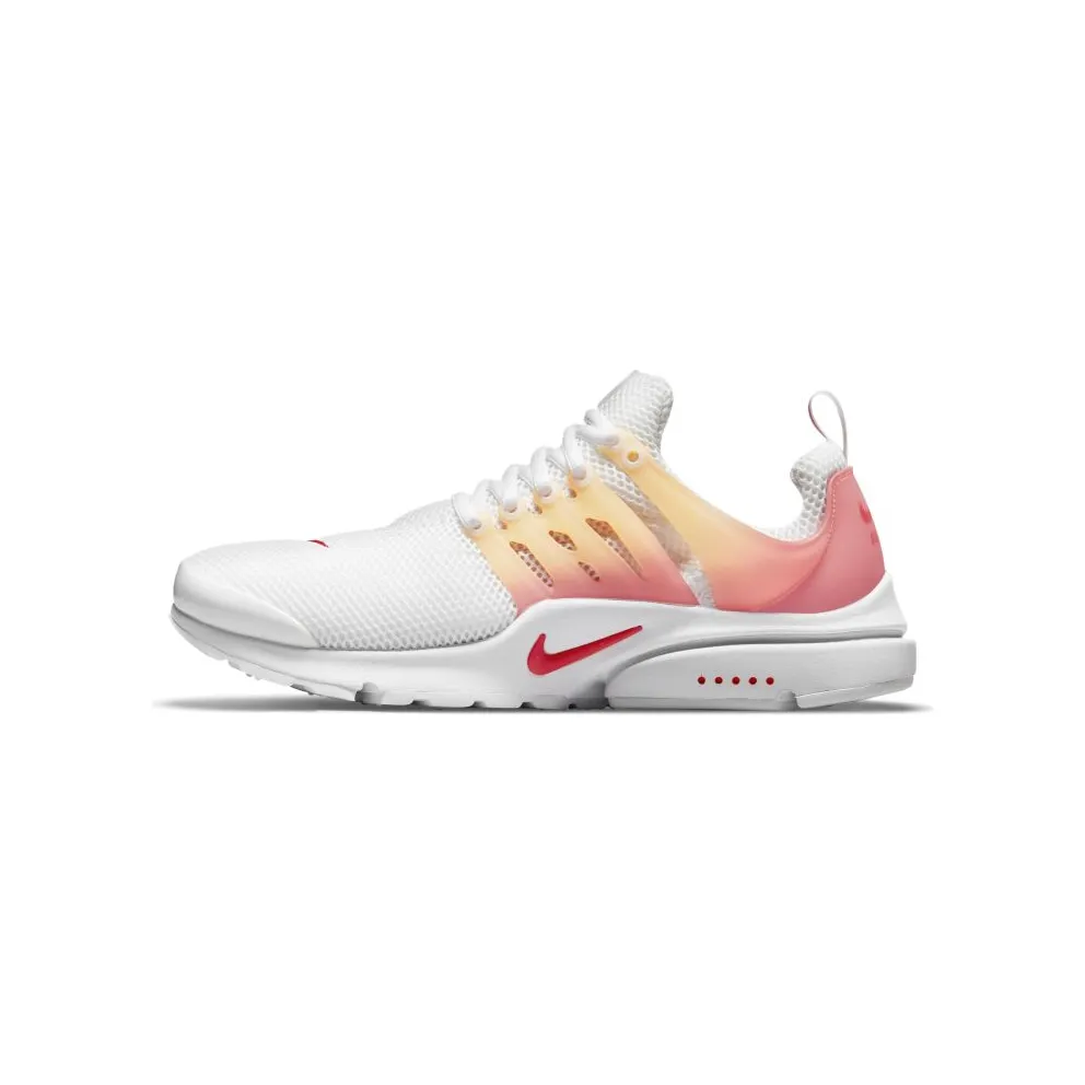 Nike Air Presto “White / Melon Tint / Atomic Pink / Habanero Red” (DM2837-100)