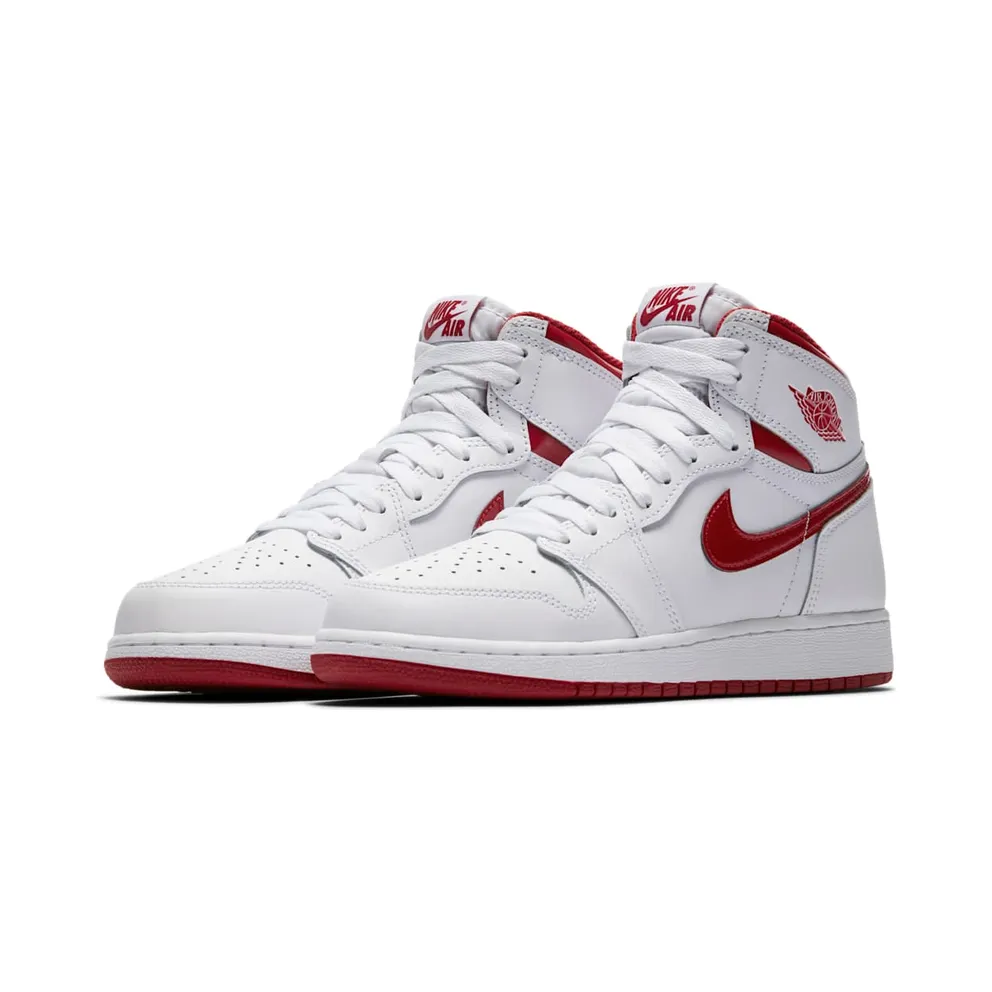 Jordan 1 Retro Metallic Red 2017 (GS) White/Varsity Red (575441-103)