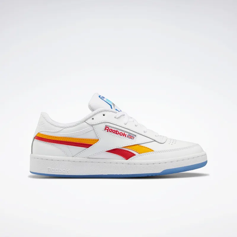 Reebok Club C Revenge Cloud White / Collegiate Gold / Vector Red (GX0383)