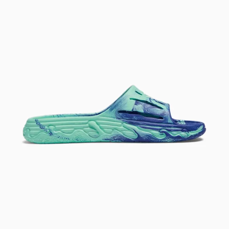 Puma LaMelo Ball MB.03 Slide Electric Peppermint Royal Sapphire (394223-02)