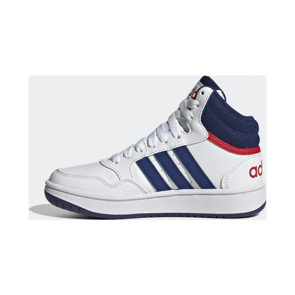 Adidas Hoops Mid Cloud White / Victory Blue / Better Scarlet (GZ9647)