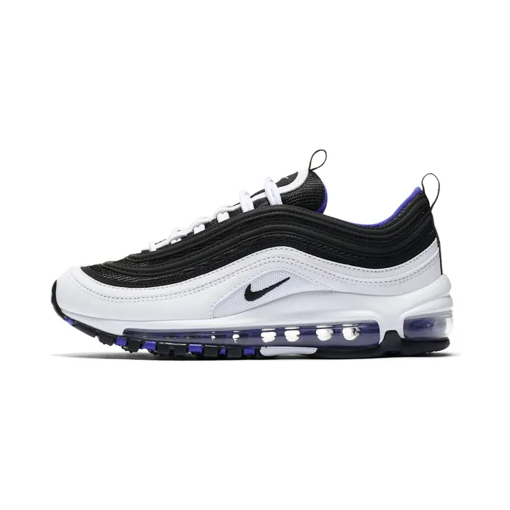 Nike Air Max 97 White Black Persian Violet (GS)