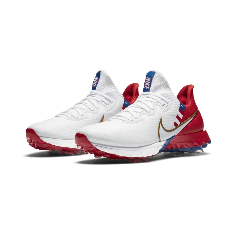 Nike Air Zoom Infinity Tour Golf USA White/University Red-Team Royal-Metallic Gold (CT0601-110)