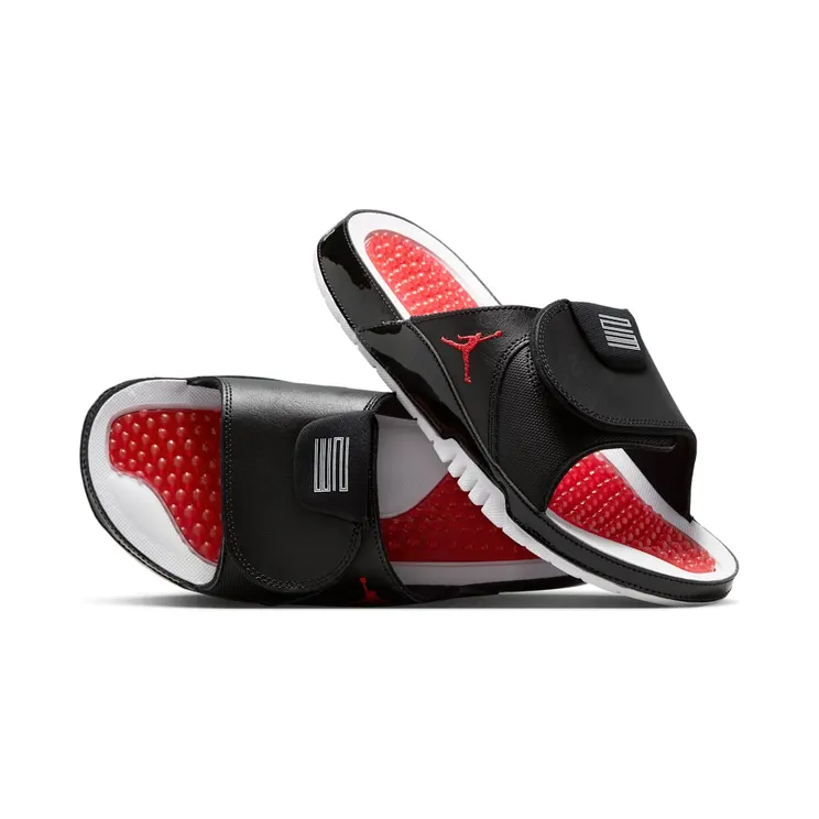 Jordan Hydro XI Retro Bred “Black / Gym Red / White” (FN2452-006)