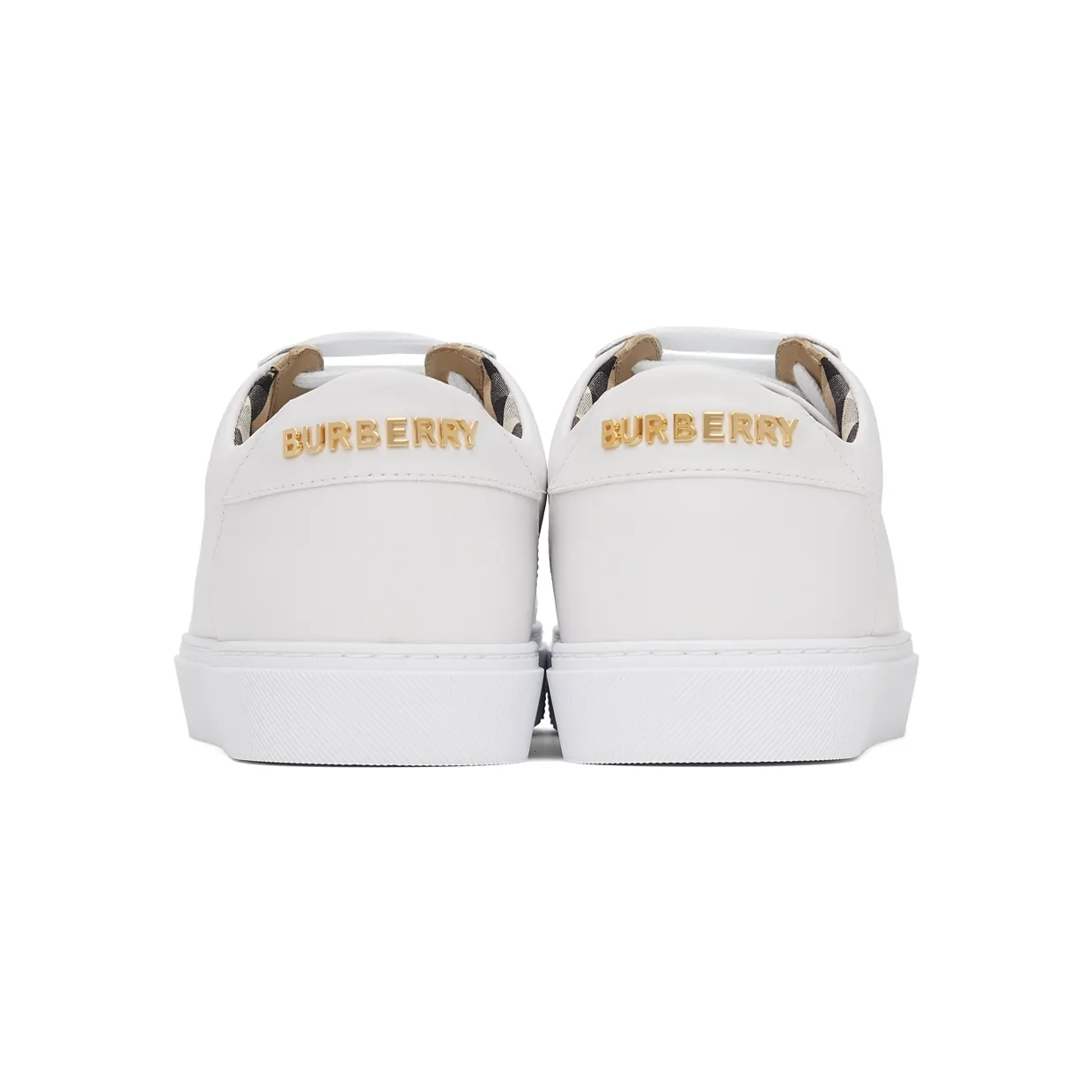 Burberry White Salmond Sneakers (8037250) (4)