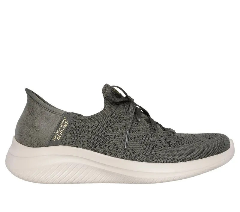 Skechers Slip-ins Martha Stewart: Ultra Flex 3.0 – Back On Track Sneaker Olijf