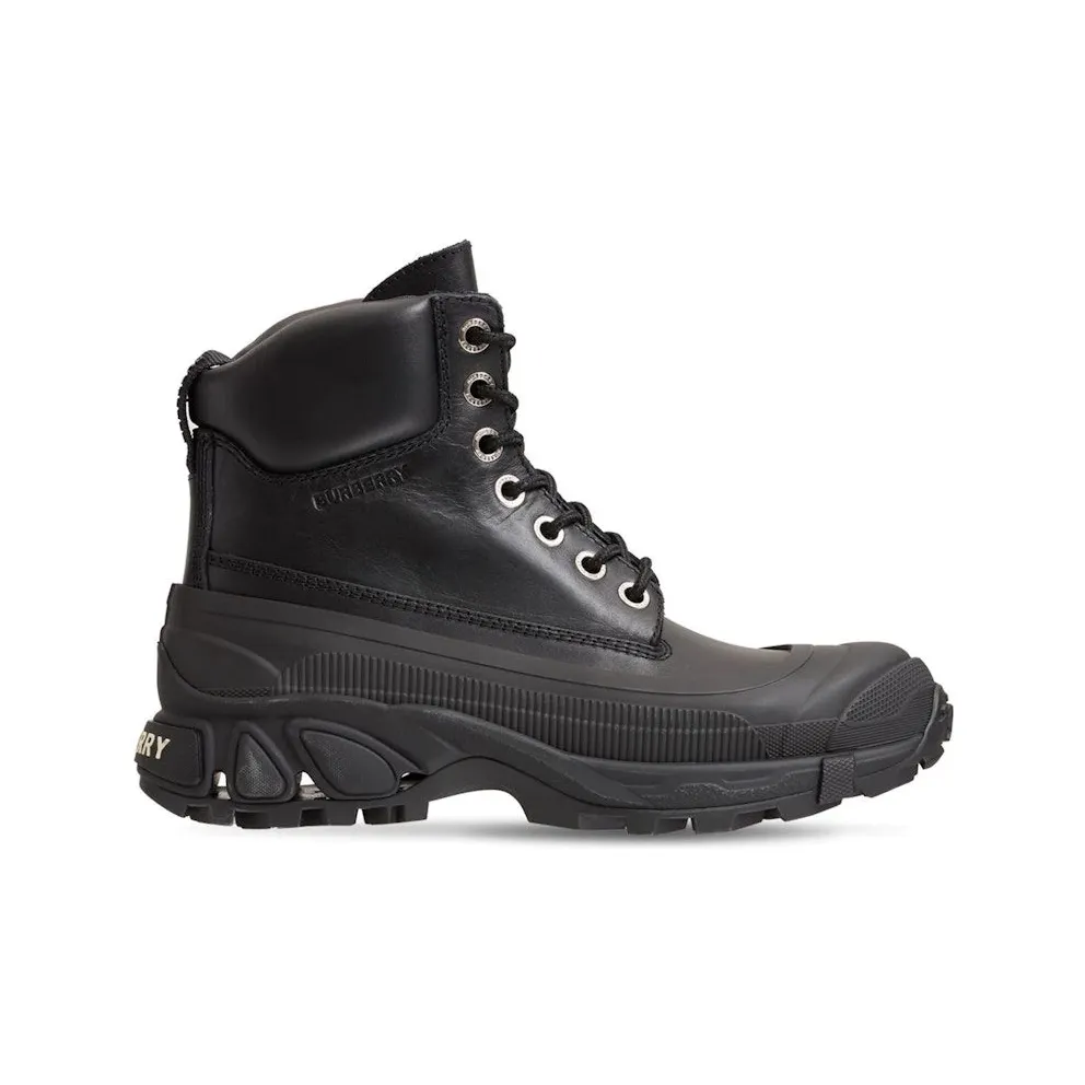 Burberry Arthur Ankle Boots Black Leather (8045828)
