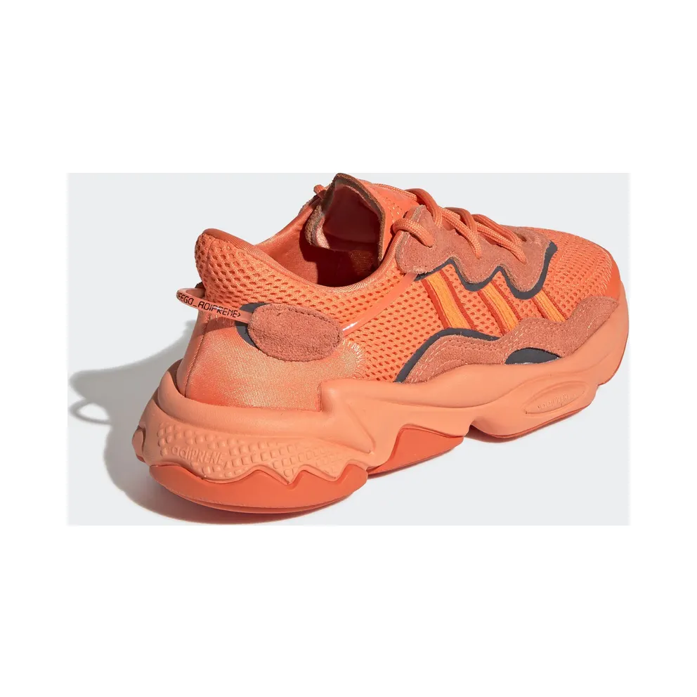 adidas Ozweego Orange (Youth) Hi-Res Coral/Semi Coral/Solar Orange (EE7776)