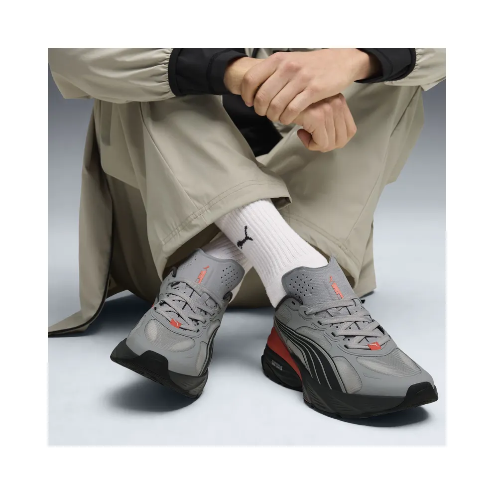 PUMA Fade Nitro™ V2 Gray Echo/Shadow Gray/Red Glamour (403299-11)