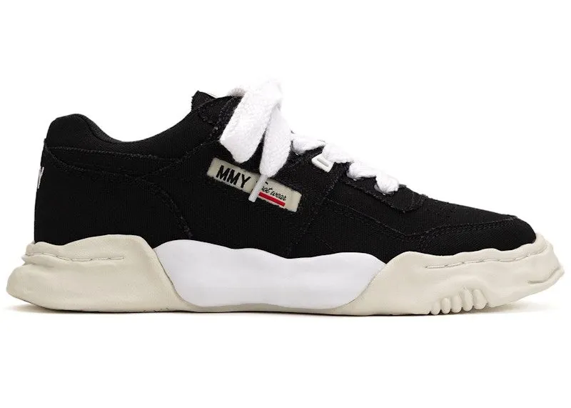 Maison Mihara Yasuhiro Parker OG Sole Canvas Low Black White (A13FW740-BLACK)