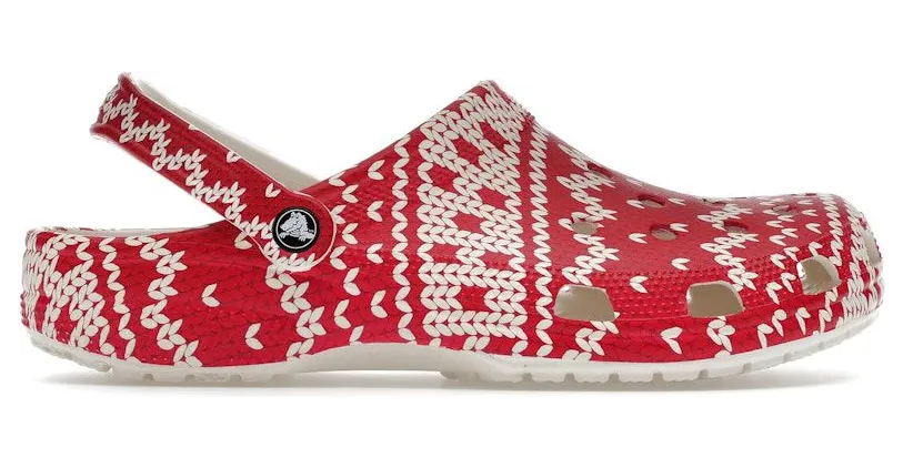 Crocs Classic Clog Holiday Sweater (209237-90H)