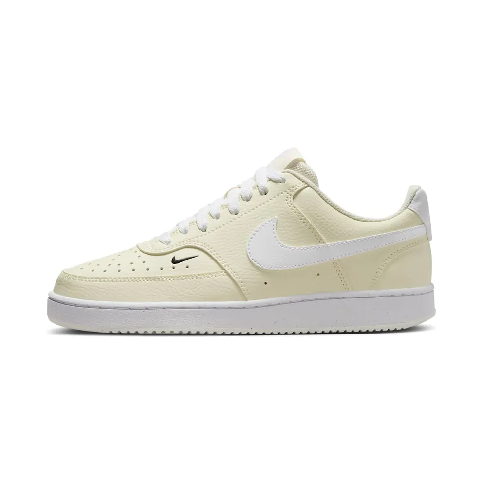 Nike Court Vision Low Next Nature White Black Pale Ivory (FV9952-100)