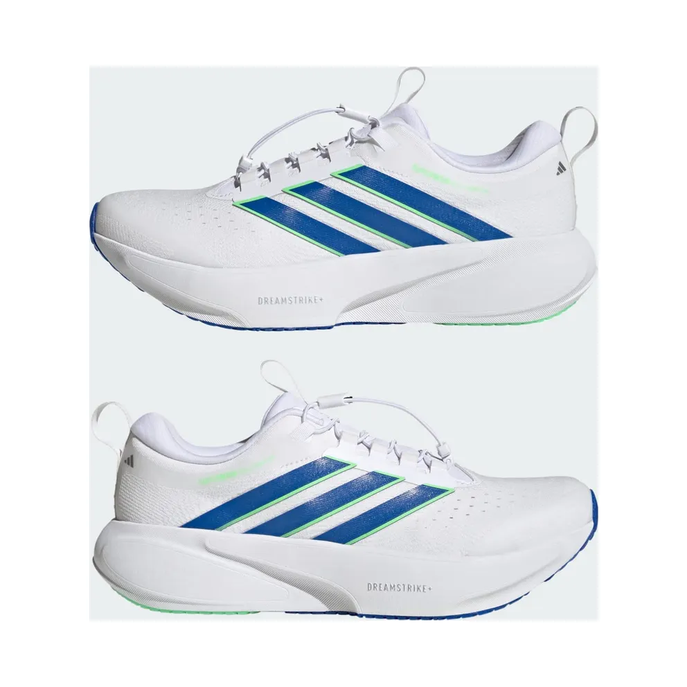 Adidas SUPERNOVA RISE 3 ADAPTIVE Running Shoes Cloud White / Blue / Lime Burst (JQ4348)