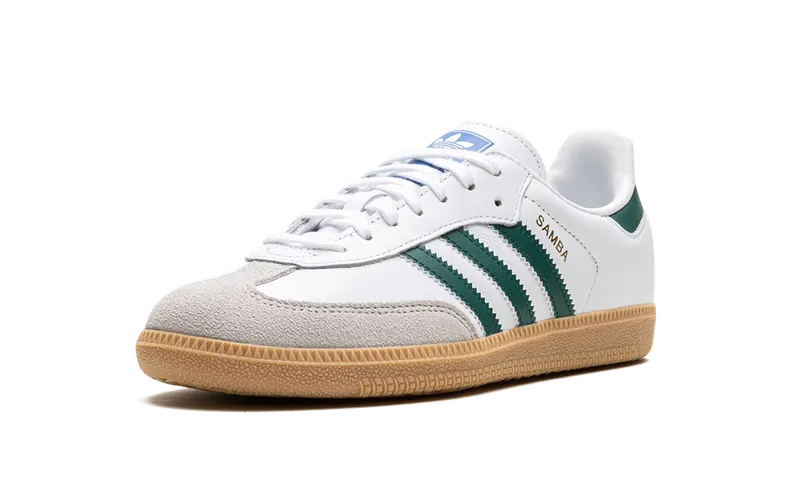 Adidas Samba OG GS “White Collegiate Green Gum” (IE1331)