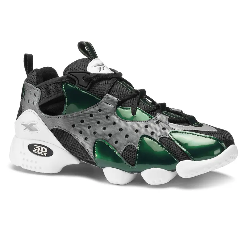 Reebok 3D OP.98 True Grey Green True Grey/Green-Black-White (Other Brands Reebok)
