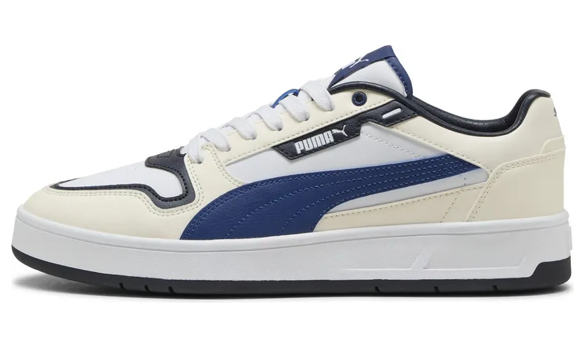 Puma Court Classic Street “Puma White / Blue Jewel / Frosted Ivory” (400196_16)