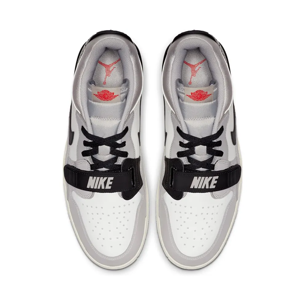 Jordan Legacy 312 Low Tech Grey Fire Red Black Summit White/Fire Red-Tech Grey-Black (CD7069-101)