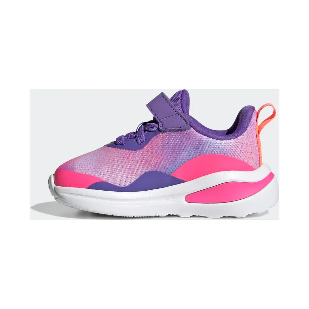 adidas FortaRun International Day Graphic Elastic Lace Top Strap Running Purple Rush / Cloud White / Acid Red (GY1883)