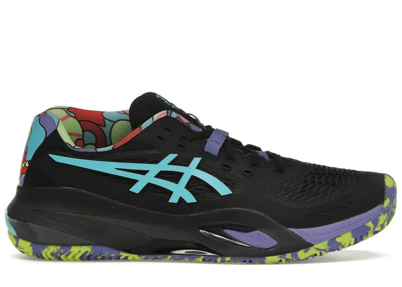 ASICS Gel-Resolution X Padel L.E. Black Energy Aqua (1041A503-002)