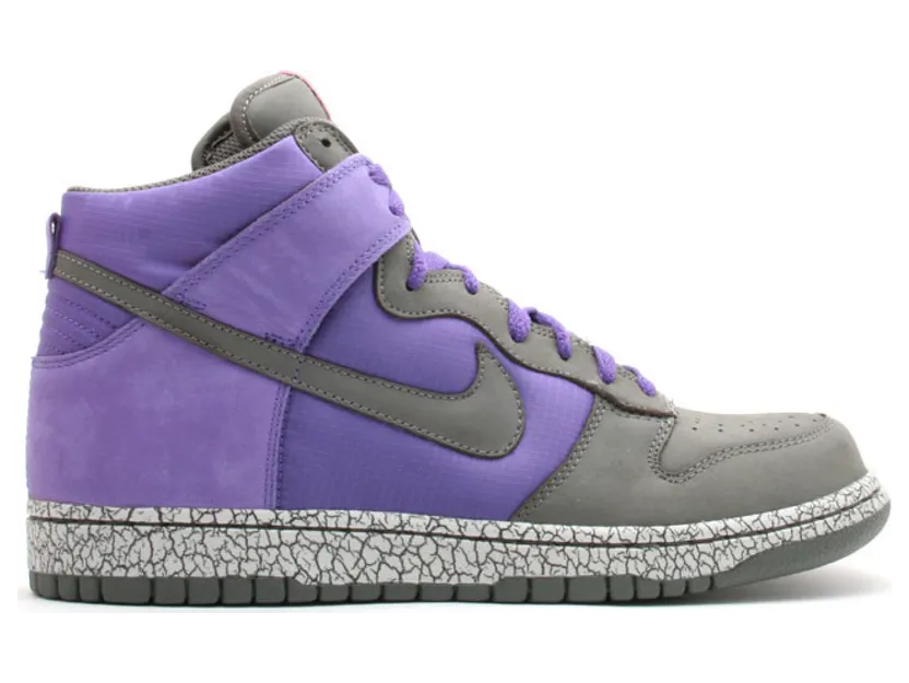 Nike Dunk High Earthquake Varsity Purple