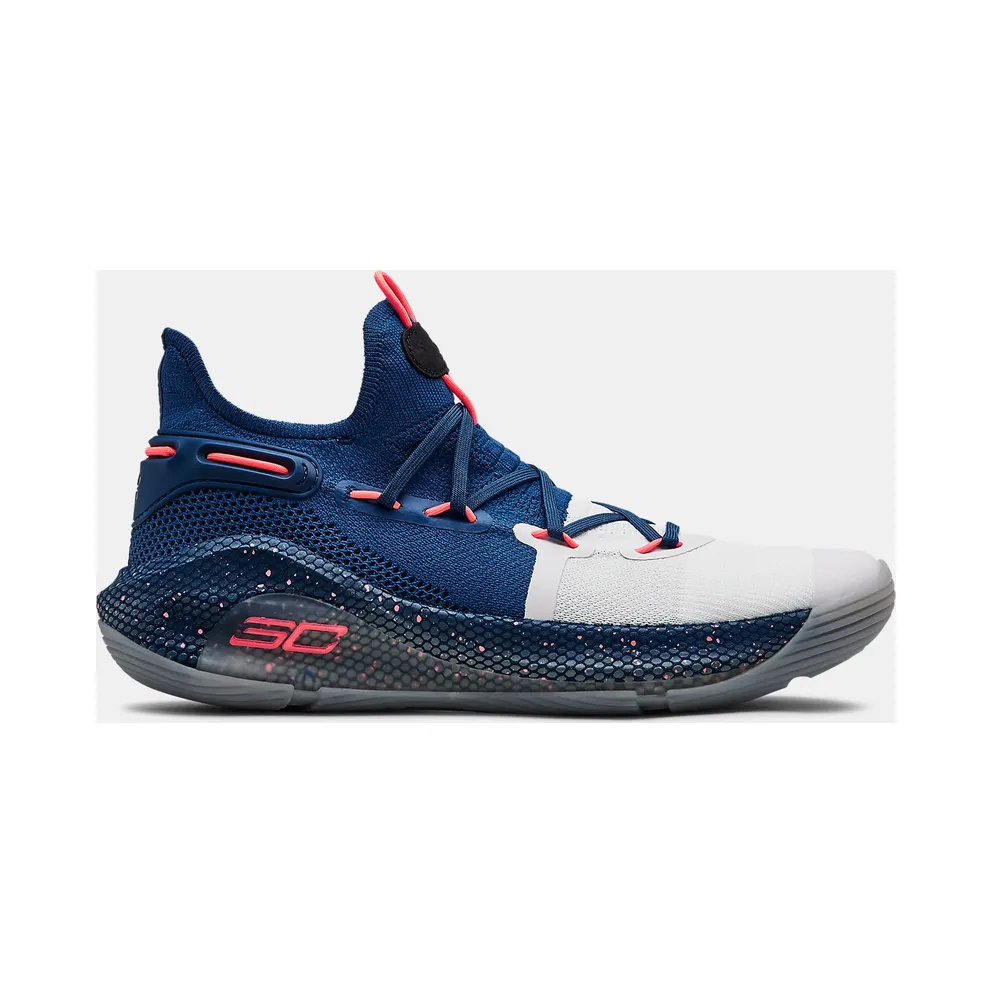 Under Armour Curry 6 Splash Party Petrol Blue/Mod Grey (3020612-405)