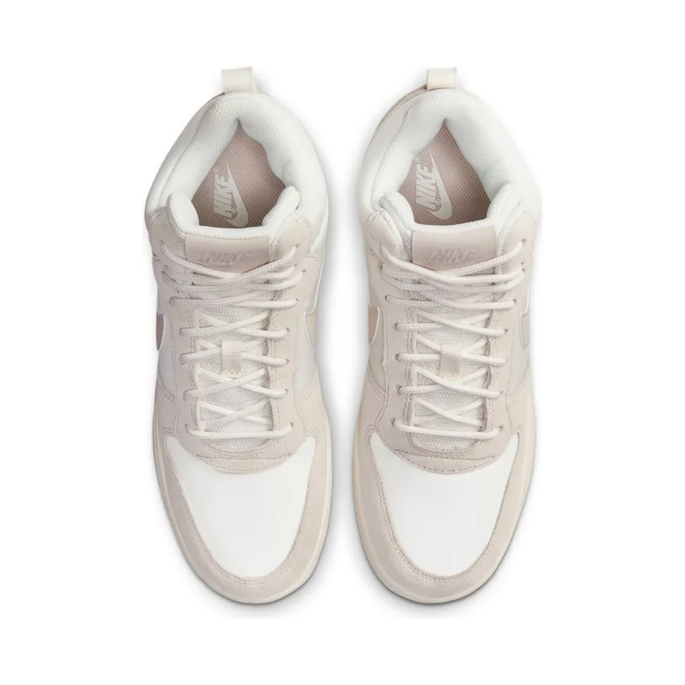 Nike Court Borough Mid Prem “Sail / Silt Red / White / Light Orewood Brown” (844907-101)