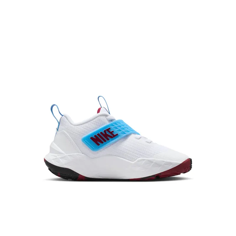 Nike Team Hustle D 12 White University Blue Black Team Red (HF6280-102)