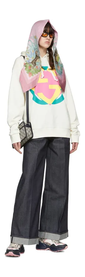 Gucci Multicolor GG Rhyton Sneakers (692902 UIQ30) (5)