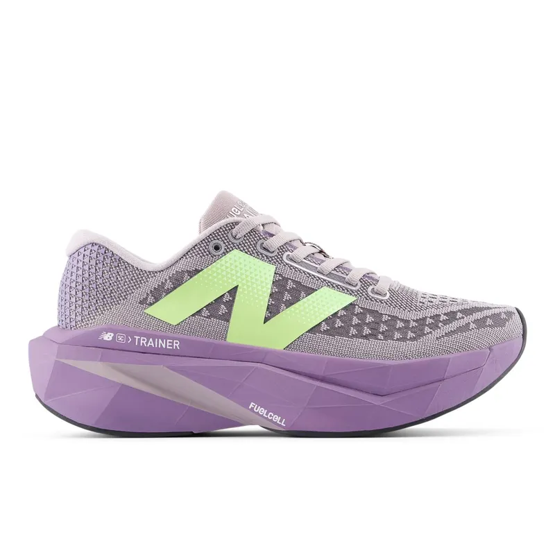 NEW BALANCE FuelCell SuperComp Trainer v3 “TRUFFLE SALT / CANDIED VIOLET” (WRCX7RC)