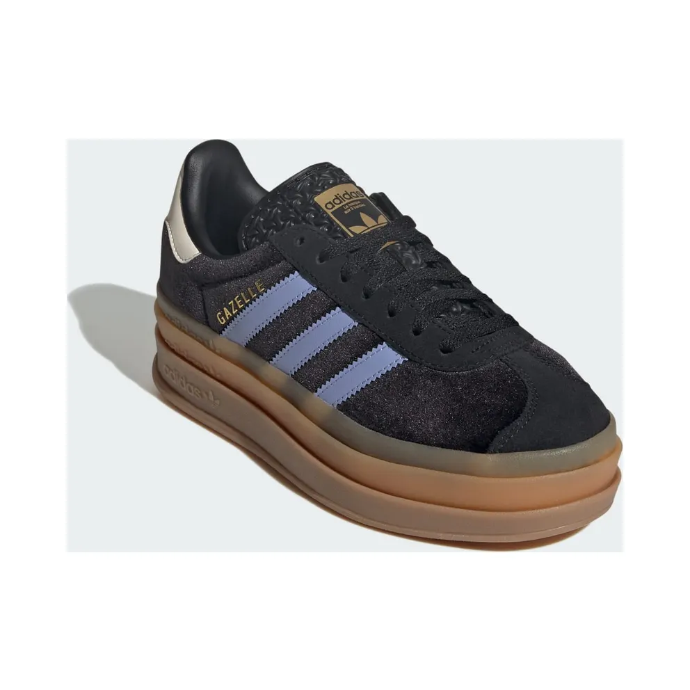 Adidas Gazelle Bold Kids Core Black / Blue Spark / Wonder White (JR5965)