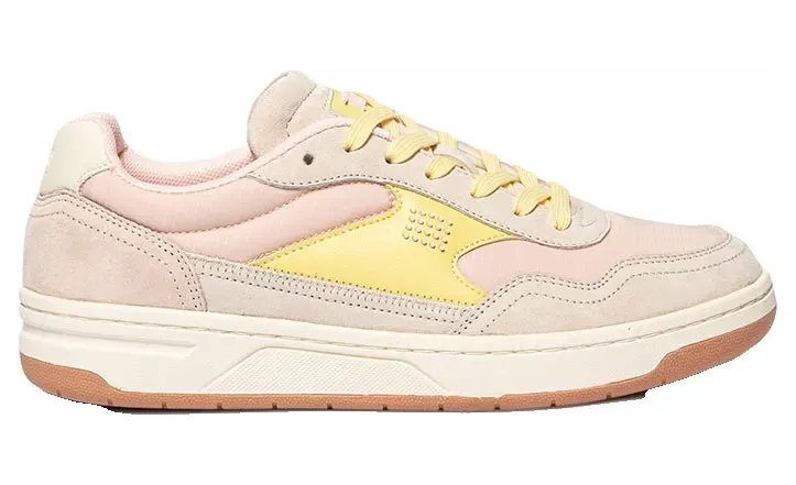TBS sneaker beige/geel (ALMERIA-R7M33)