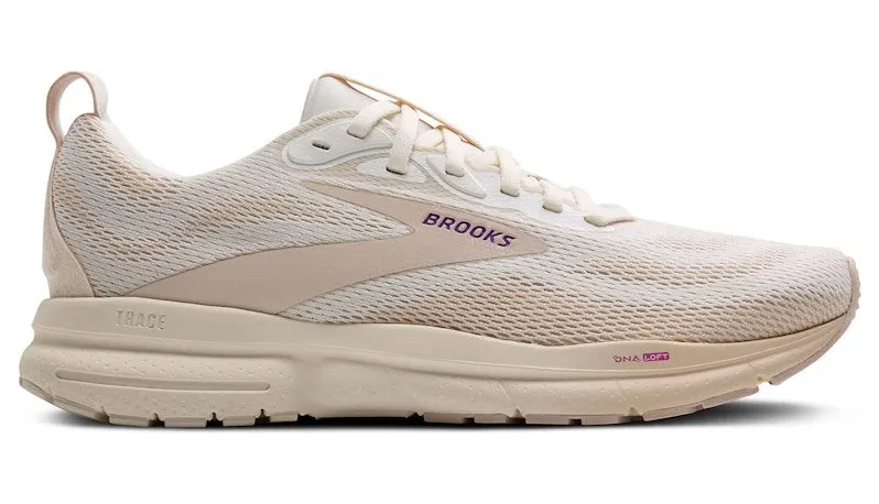 Brooks Trace 4 Coconut Milk Almond Purple (120441-1B-111)
