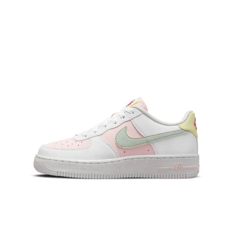 Nike Air Force 1 Low GS White Pink (DR4853-100)
