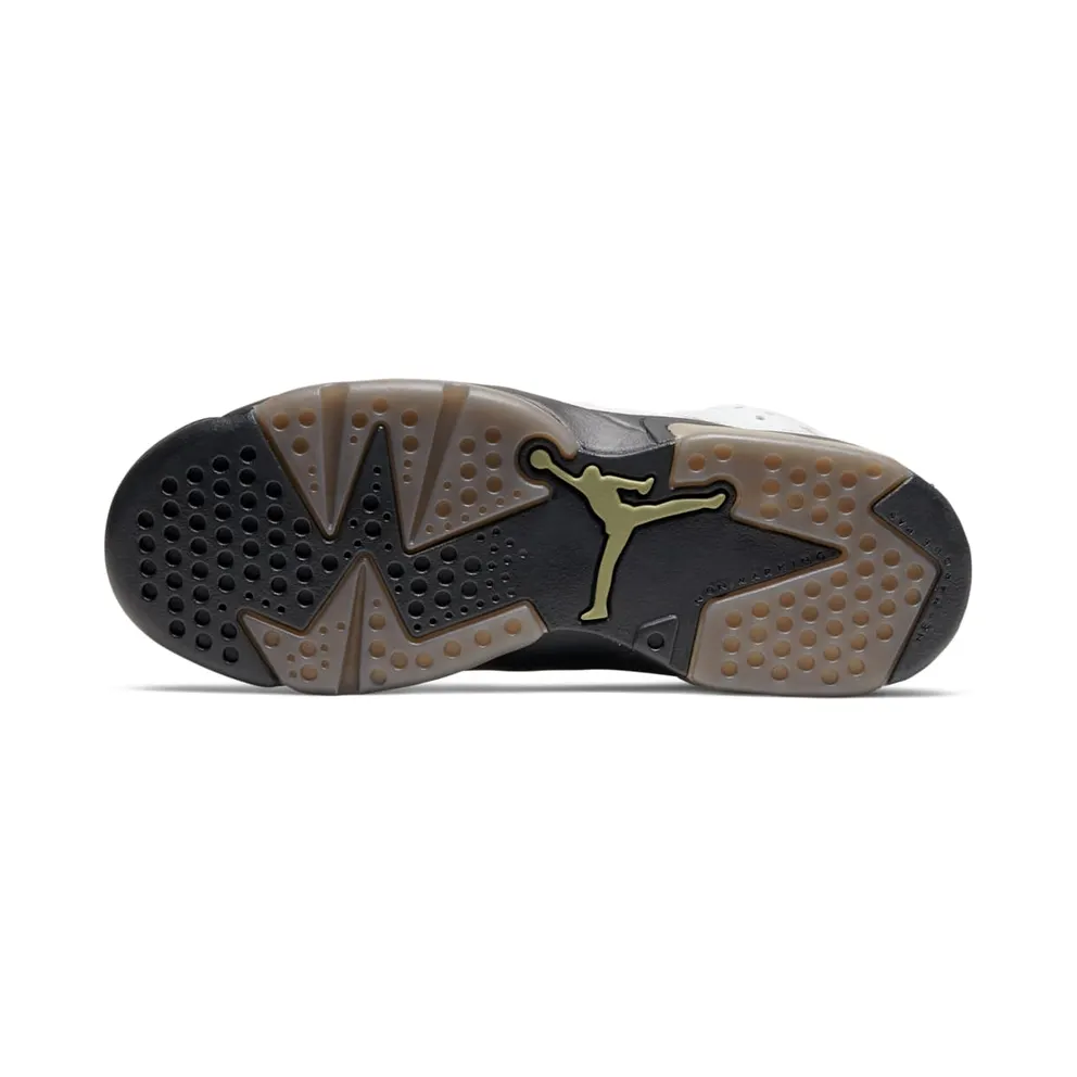 Jordan 6 Retro Alligator (GS) Neutral Grey/Black-White (384665-110)