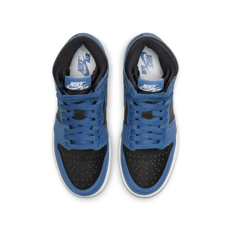 Jordan 1 Retro High OG Dark Marina Blue (GS) (575441-404)