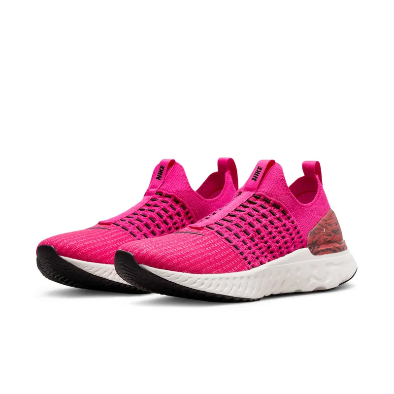 Nike React Phantom Run Flyknit 2 Pink Prime Zebra (DQ7649-600)