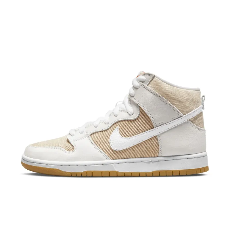 Nike SB Dunk High Unbleached Pack Orange Label Natural (DA9626-100)